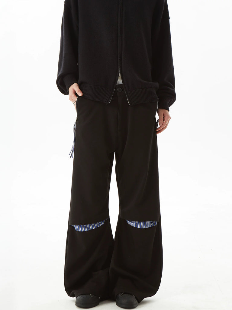 FLYOFF Dual-Dimension Wide-Leg Trousers