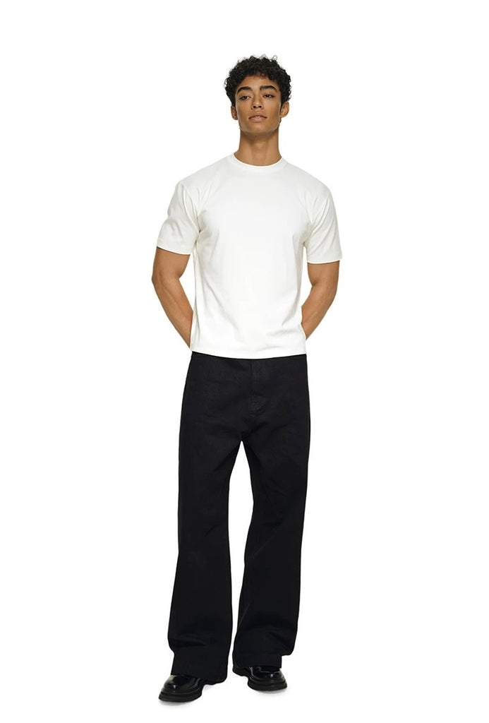 AaNn Fitted Fiber Stretch Short Sleeve