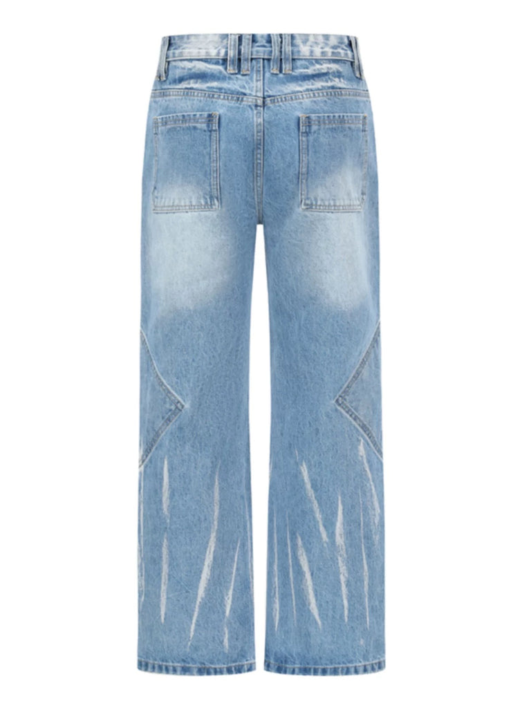 PSYCHO21 Retro Straight Leg Denim