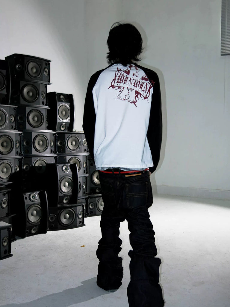 PCCVISION Raglan Long Sleeve Tee