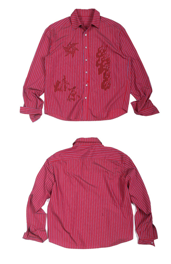 TREclub Pinstripe Long-Sleeve Shirt