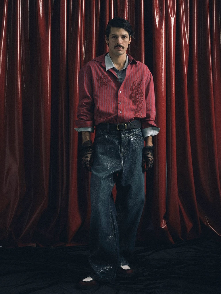 TREclub Pinstripe Long-Sleeve Shirt