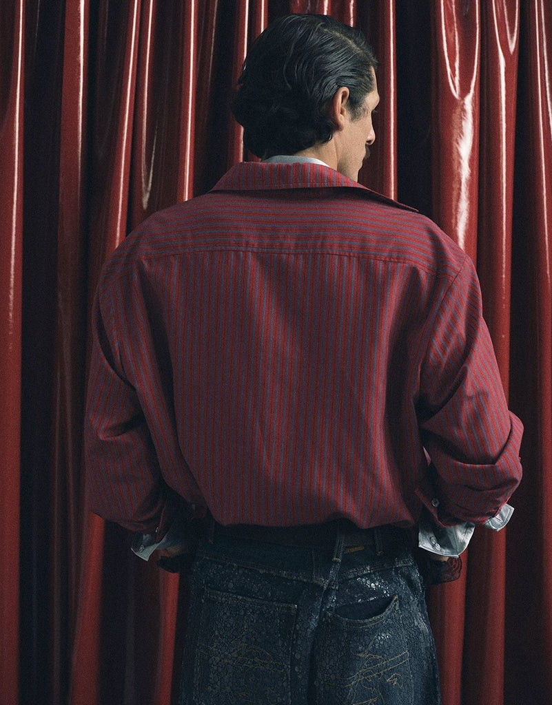 TREclub Pinstripe Long-Sleeve Shirt