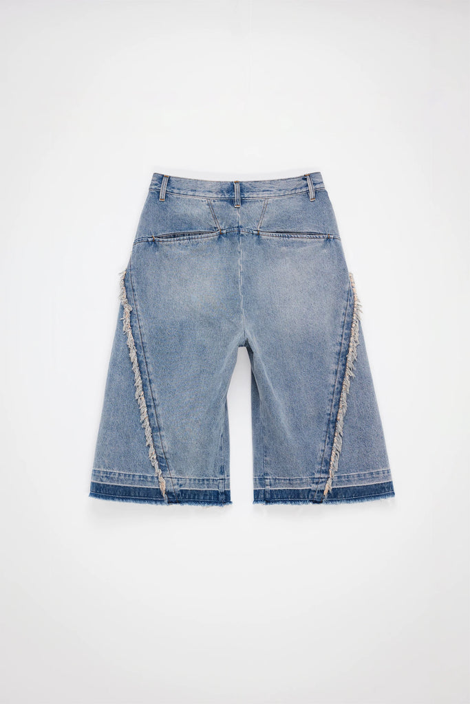 INSAIT Wide-cut Decon Denim Shorts