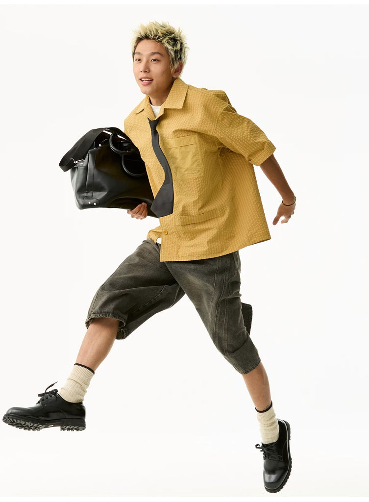 NewJNXS Tech-texture Work Shirt