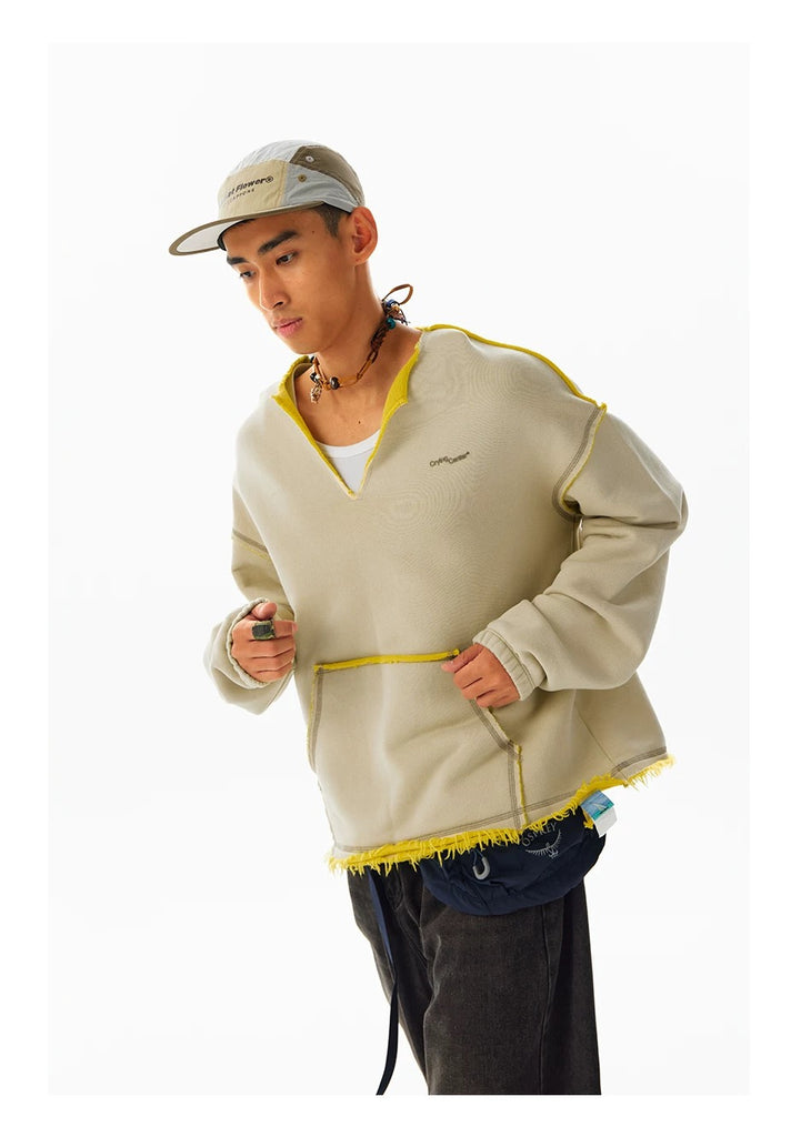 CryingCenter Reversible Slit Sweatshirt