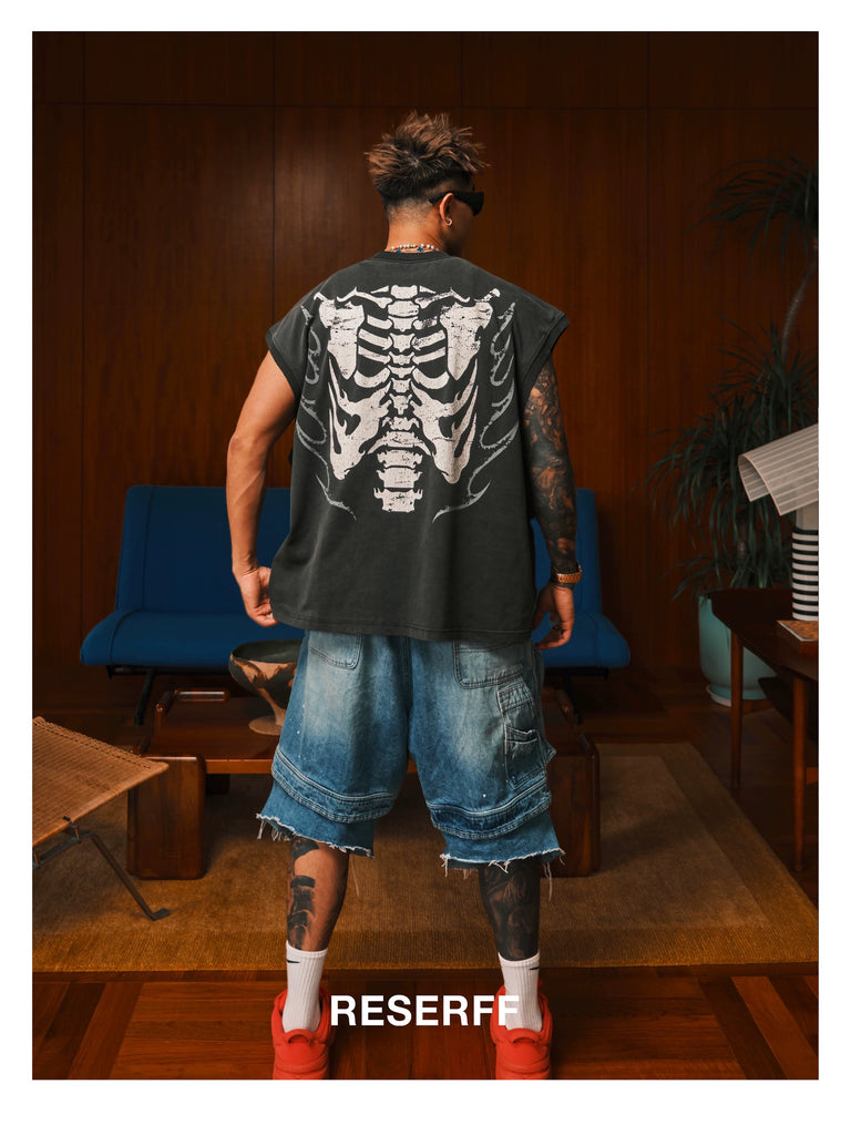 Reserff Bone Flare Muscle Tee