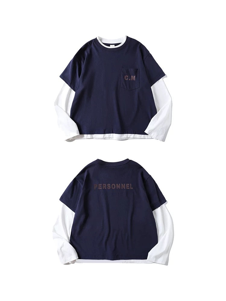 CountryMoment Personnel Layered Long Sleeve Tee