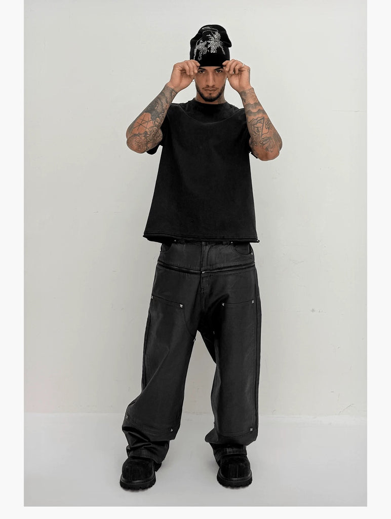 TecNineGroup Bull Pegasus Rhinestone Beanie