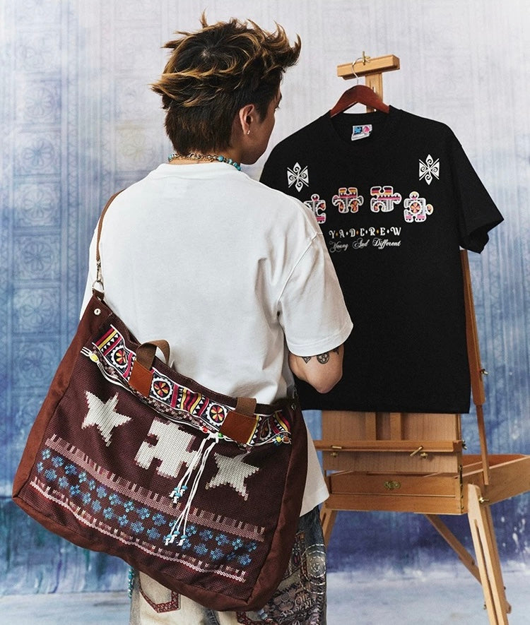 YADcrew Ethnic Crossbody Bag