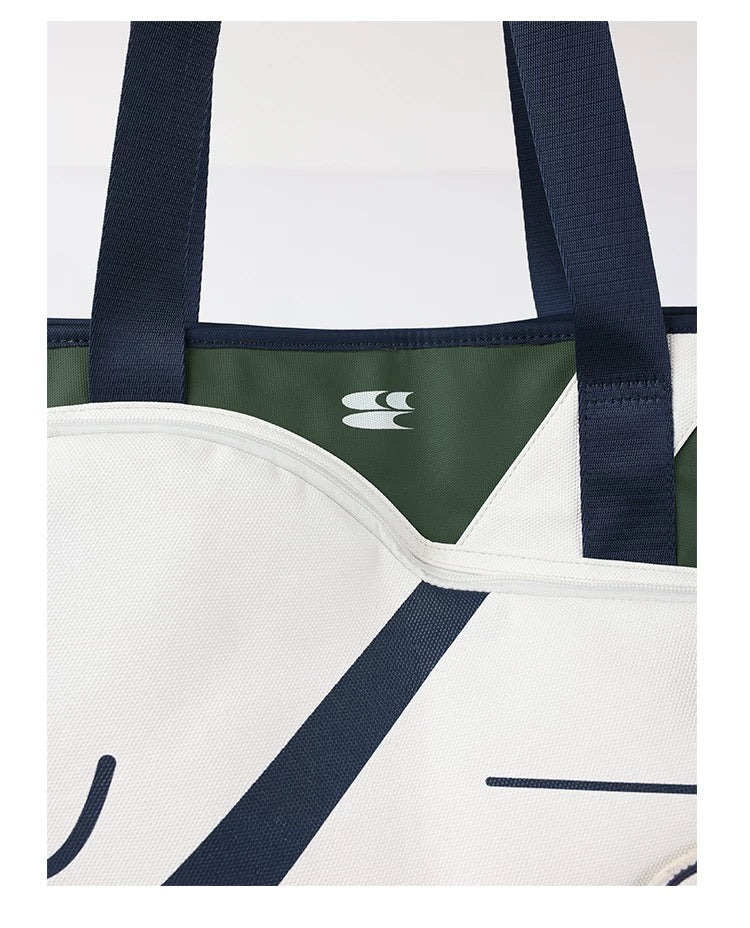 KUMPOO Smile Shuttlecourt Tote Bag