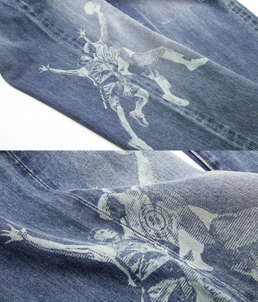 ANB-BASKETBALL Straight Leg Jeans