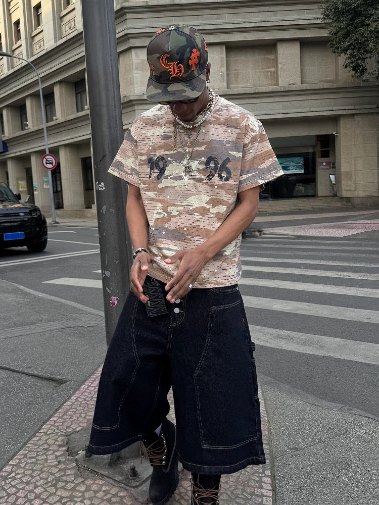 STEEPC ’96 DESERT-CAMO STAR RELIC TEE