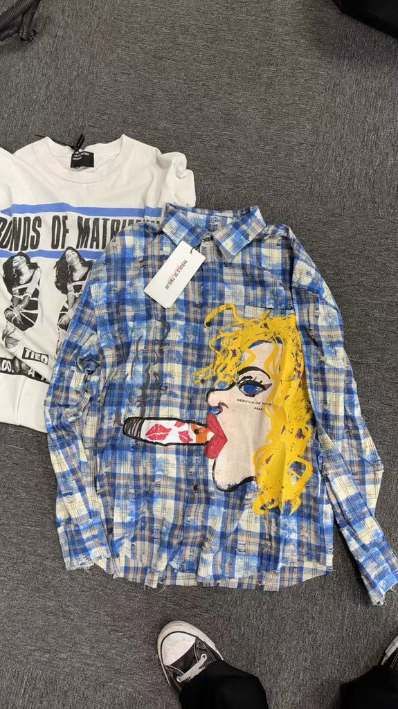 REBUILD OF TWELVE A CIGAR SMOKING VIRGIN SHIRT