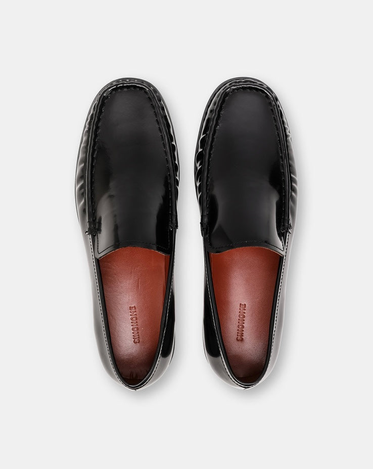 SINONOME Midnight Gleam Moc Loafers