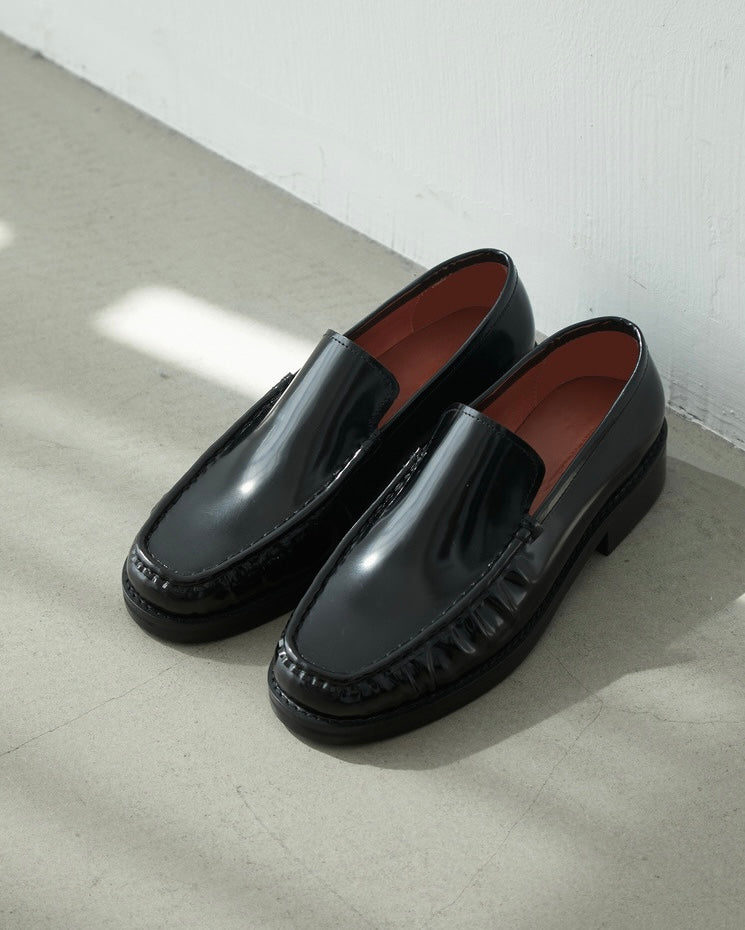 SINONOME Midnight Gleam Moc Loafers