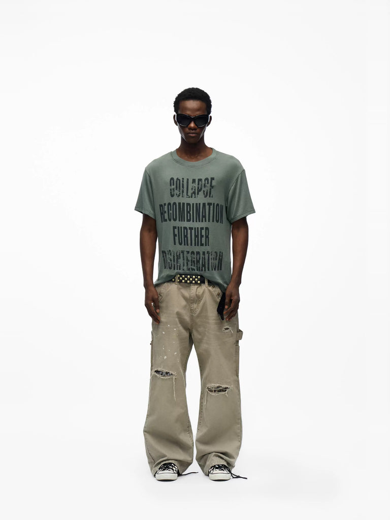 noEmosen Grunge Carpenter Pants