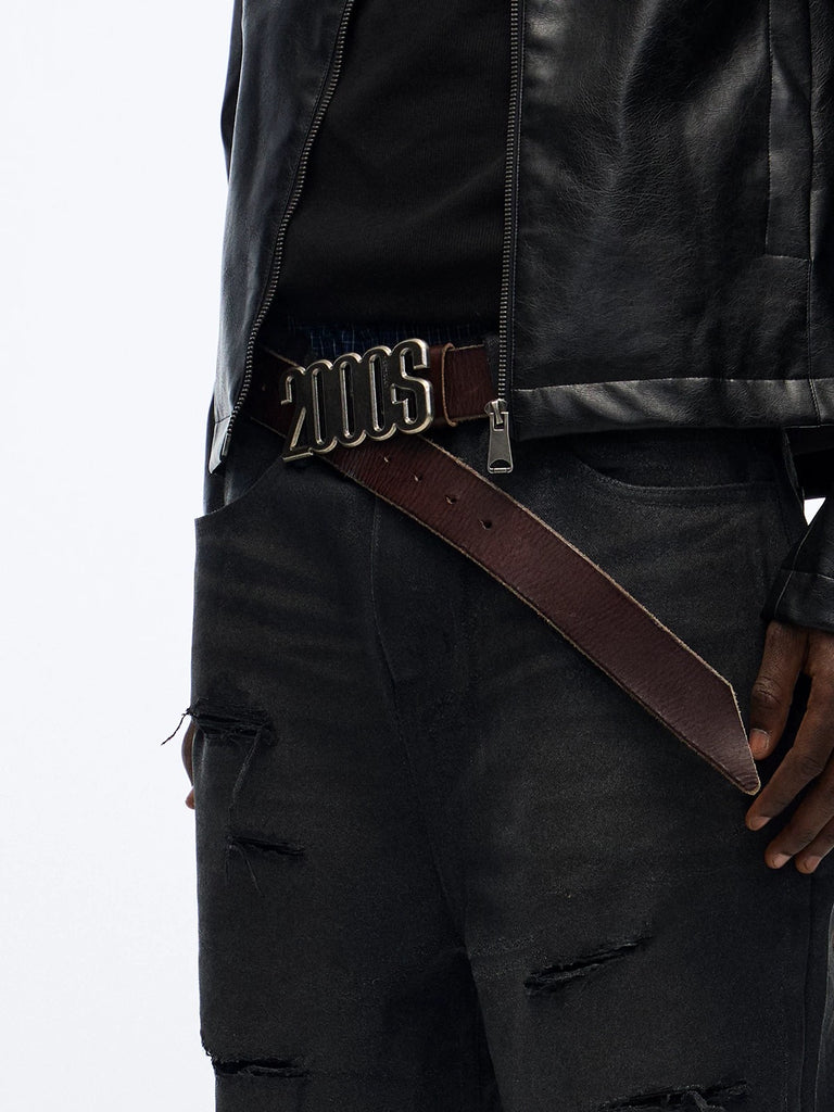 2000s custom Buckle Belt