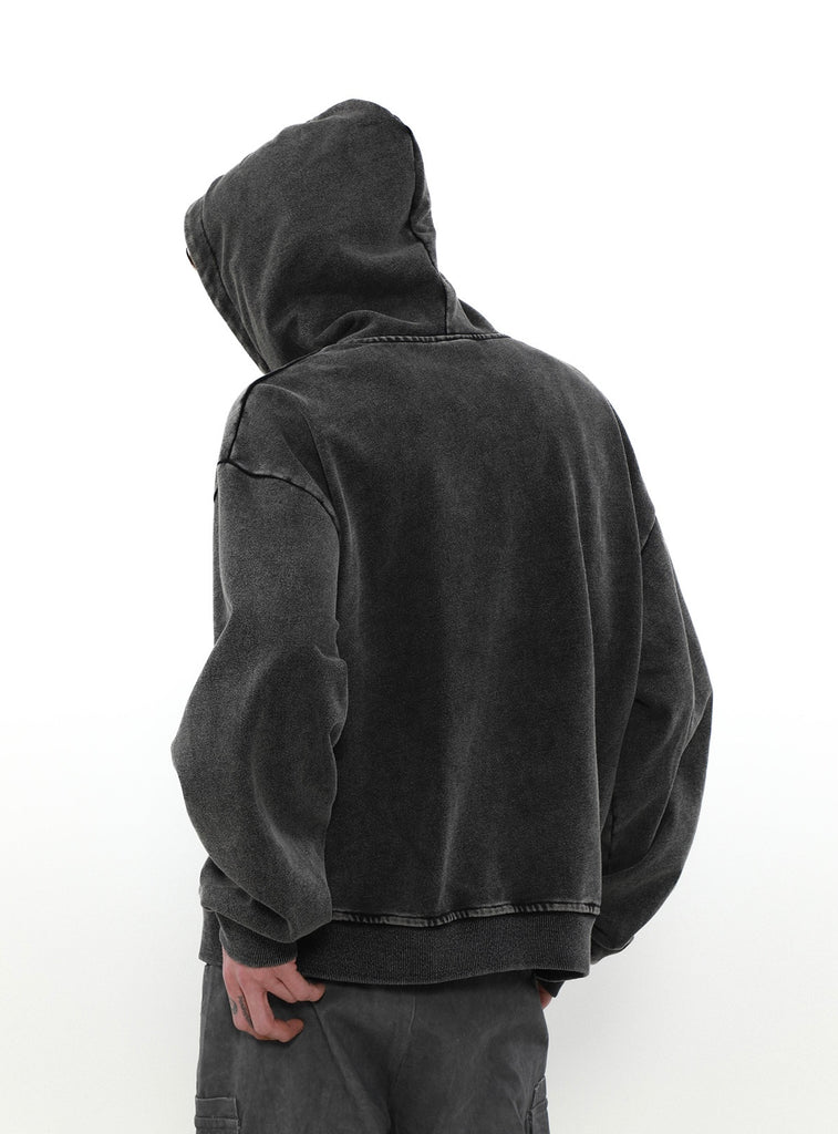 Shadow Fade Vintage Zip Hoodie