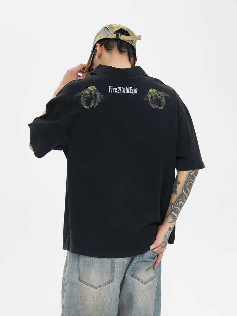 F2CE Pretentious Graphic Polo