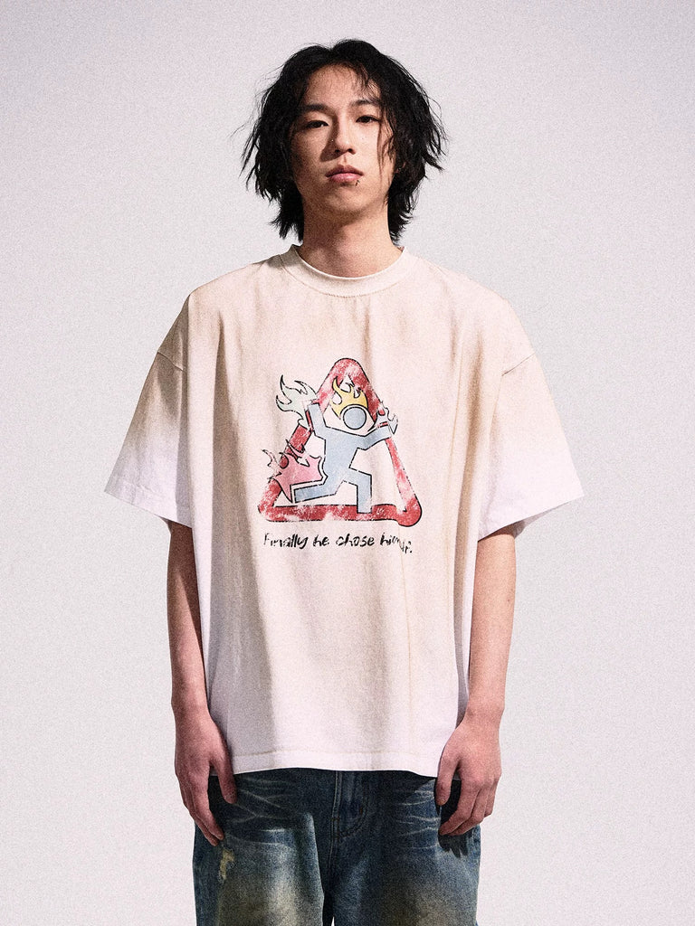 2727WORLD Pharaoh Flame Tee