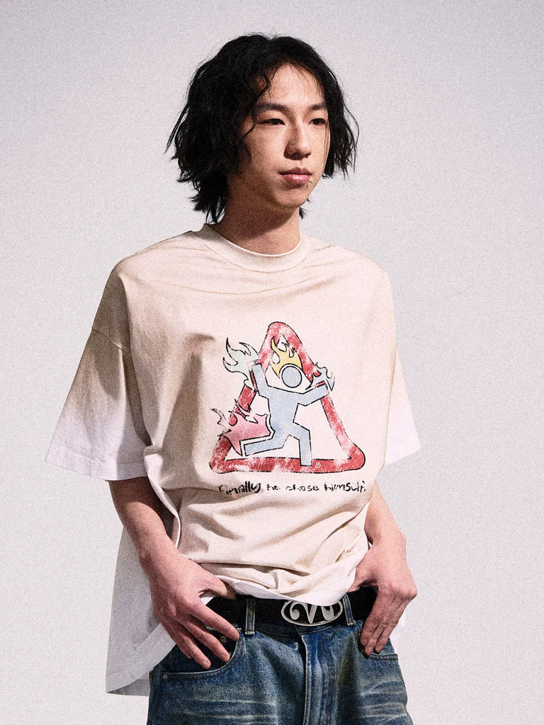 2727WORLD Pharaoh Flame Tee