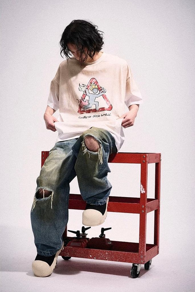 2727WORLD Pharaoh Flame Tee