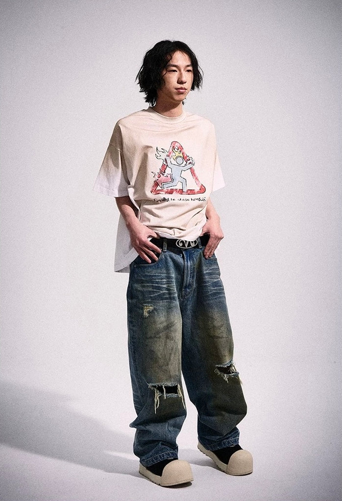 2727WORLD Pharaoh Flame Tee