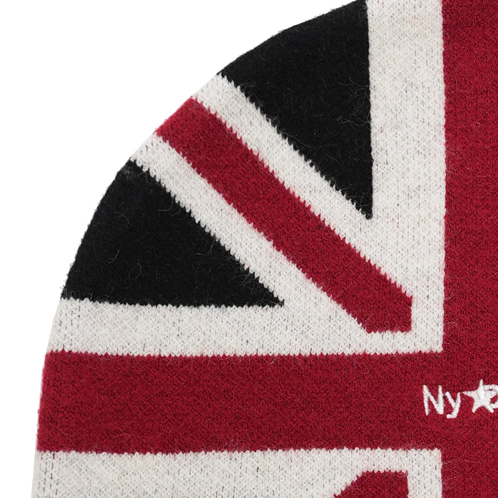 NyDkyel Union Jack Knitted Beanie
