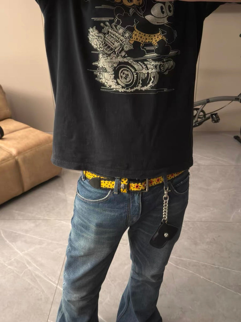 REBUILD OF TWELVE Horsehair Leather Belt