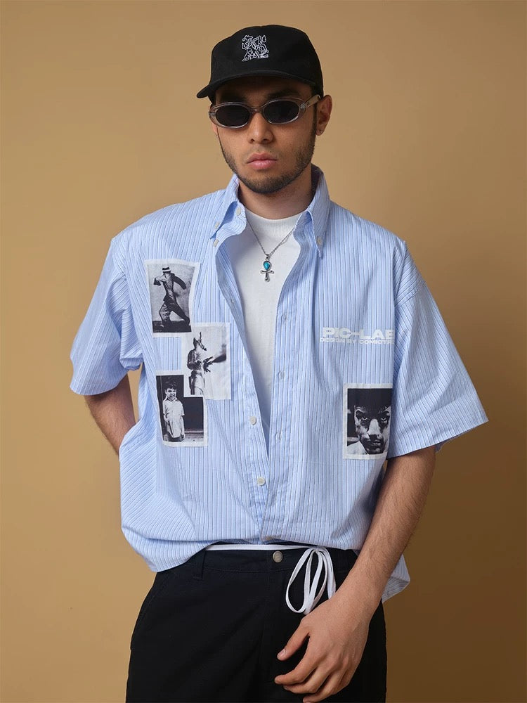 ComicTree Editorial Collage Shirt