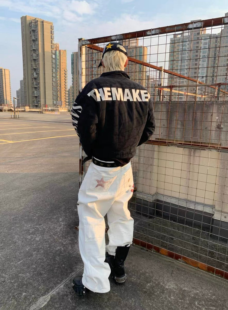 No E mosen REBEL PATCH Baggy Jeans