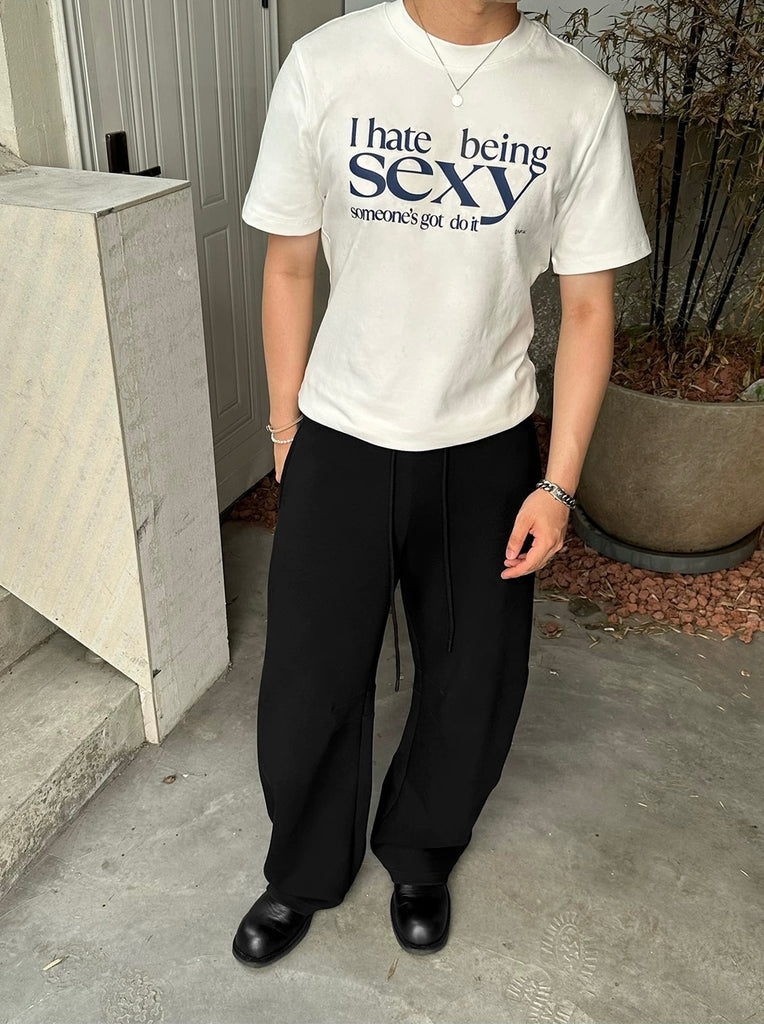 SINONOME 370G Wide-Leg Sweatpants