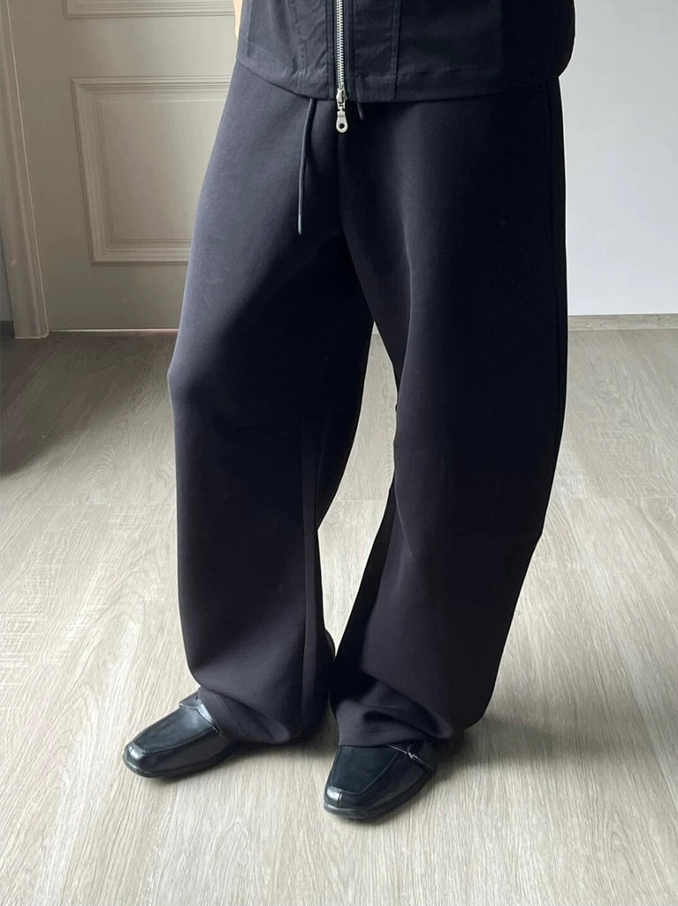 SINONOME 370G Wide-Leg Sweatpants