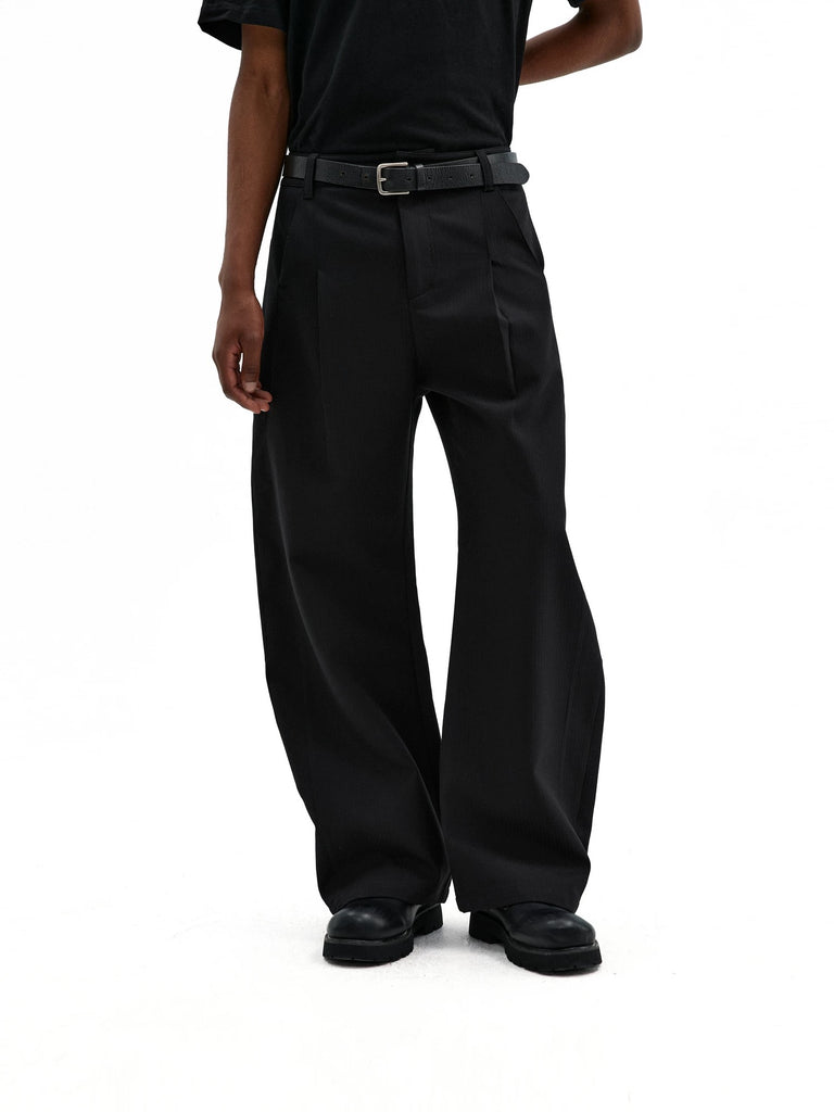 FPA Pleated Wide-Leg Trousers