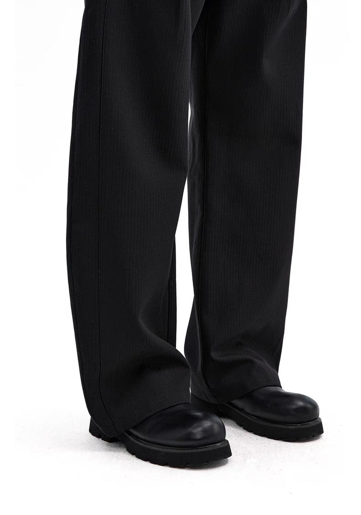 FPA Pleated Wide-Leg Trousers