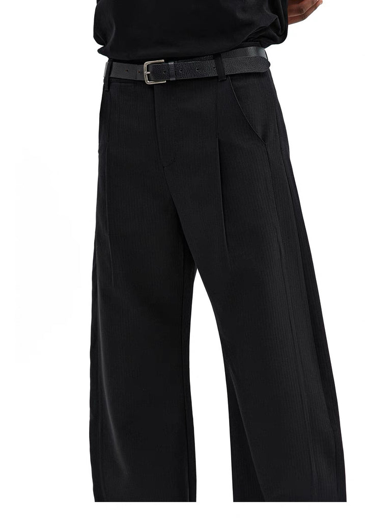 FPA Pleated Wide-Leg Trousers