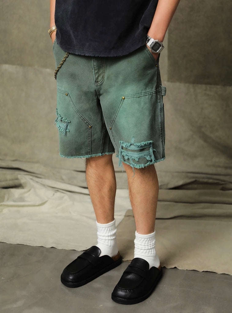 Unblank Distressed Carpenter Shorts