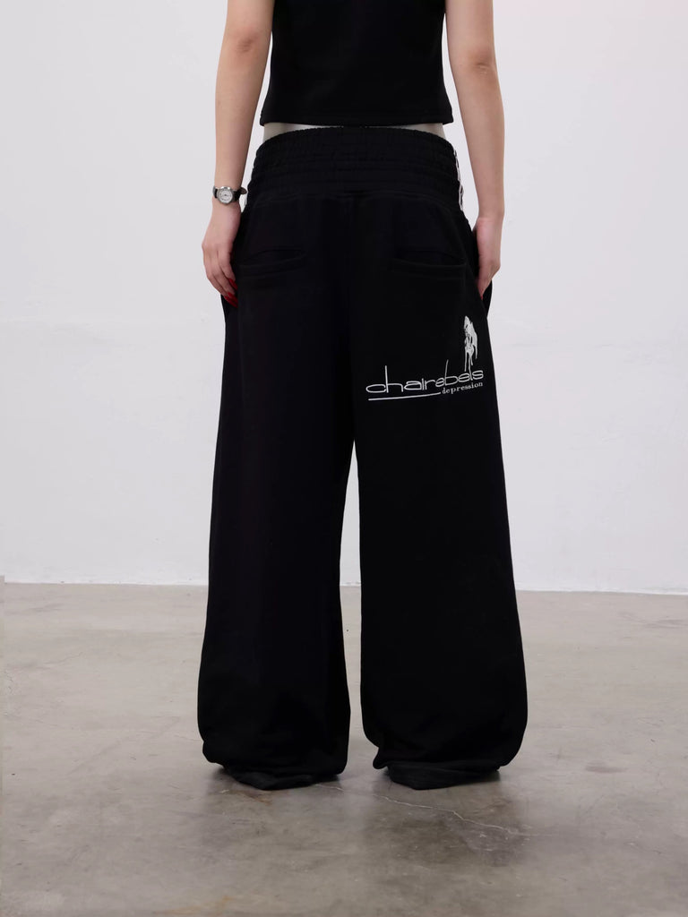 CHAI Rebel Wide-Leg Sweatpants