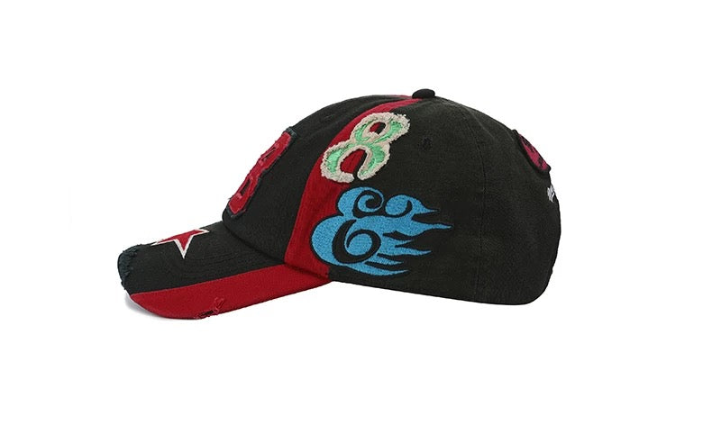 Mitchell and Ness Patchwork Racing Cap