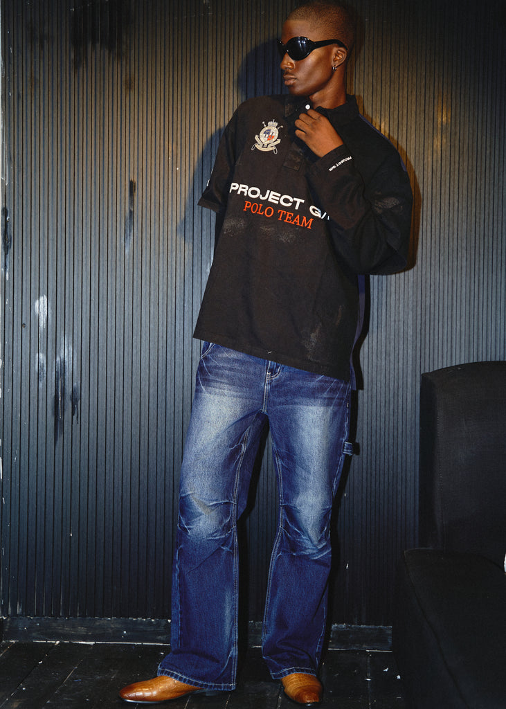 PSYCHO21 Retro Carpenter Denim